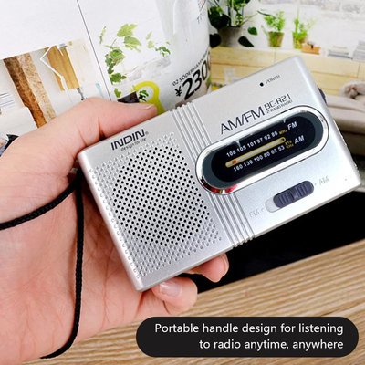 Featured image for הבחירה המושלמת: BC-R21 Mini Radio AM FM Battery Operated Portable Radio Best Reception Longest Lasting For Running Walking Home Soundbox